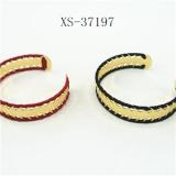 US And Europe Most Fashion Alloy Bangles With Thread And Logo