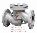 DIN lift check valve