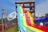 Good quality fiberglass rainbow water park slides from Trend waterworld (HT-04)